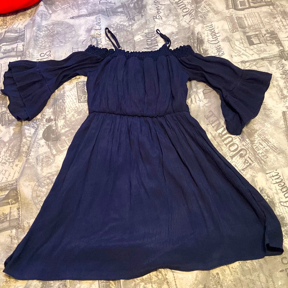 Blue dress